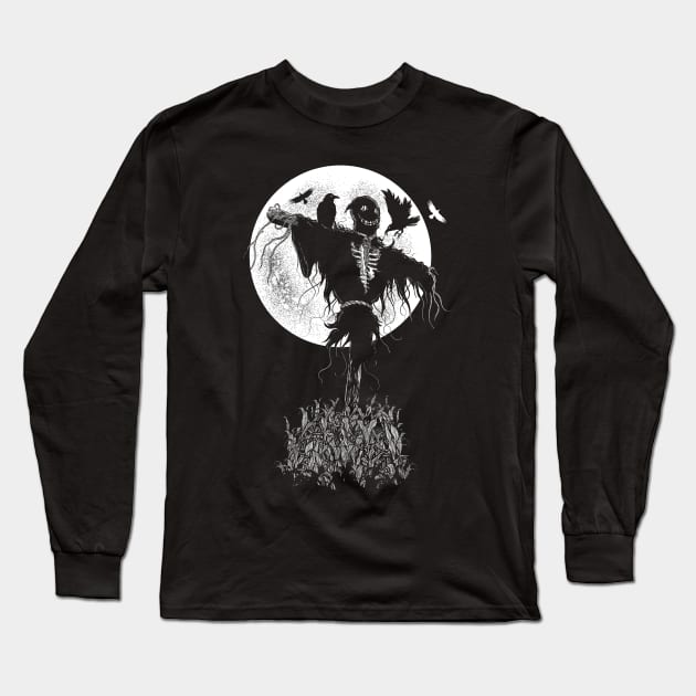 Scarecrow Long Sleeve T-Shirt by The Spooky King